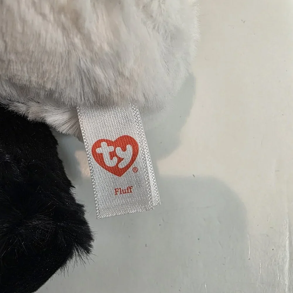 Ty Cuddlys Fluff The Panda 8